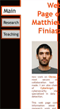 Mobile Screenshot of finiasz.net